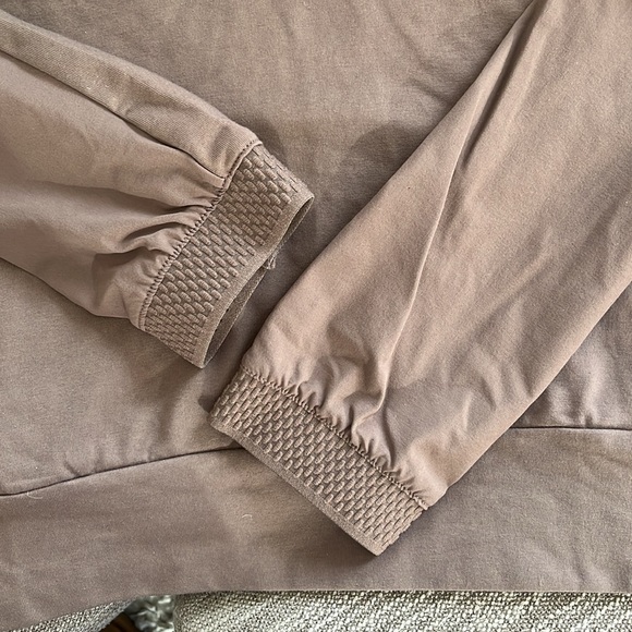 NWT Adidas women’s golf sport quarter zip mocha brown sz M - Picture 3 of 5